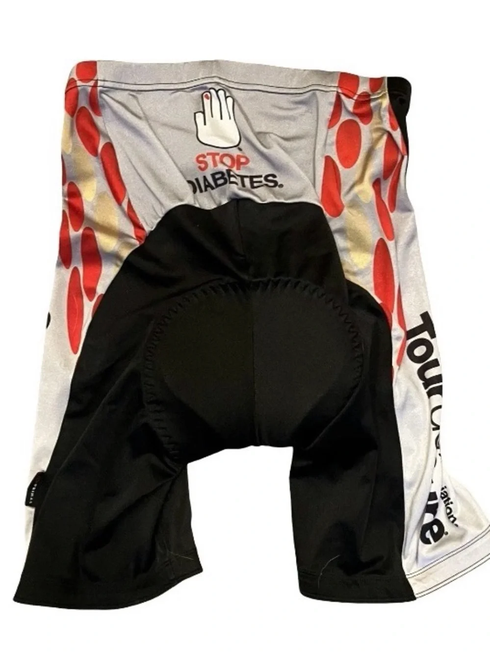 Primal Padded Cycling Shorts Mens Small Tour de Cure Cushioned Compression READ